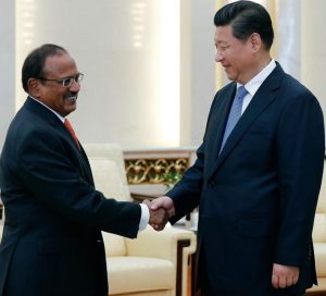 ajit doval- china president