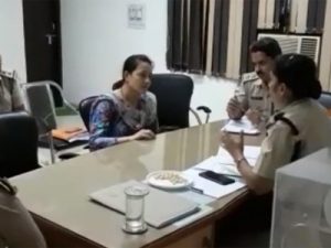 honeypreet + police